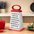 thumbnail image 3 of 9in Grater Small Cheese Grater Stainless Steel Loaf Grater With Handle Efficient Kitchen Tool For Grating Garlic Nutmeg Chocolate Dishwasher Safe Multifunc, 3 of 9