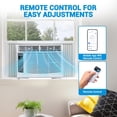 thumbnail image 2 of YUSAZENS Ensemble de 2 Climatiseurs de Fenêtre Wi‐Fi 6000 BTU, Unité de Climatisation de Fenêtre à Fréquence Fixe avec Application Intelligente, Système de Refroidissement Intérieur Écoénergétique, 2 of 7