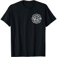 thumbnail image 1 of Fire Department Logo Uniform Fireman Symbol Firefighter Gear T-Shirt - Black - XL, 1 of 2