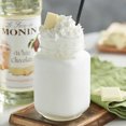 thumbnail image 2 of Monin Premium White Chocolate Syrup, Velvety Cocoa Butter & Creamy Vanilla Mixer, 750 mL (25.4 oz) Glass Bottles, Professional Bulk Case of 12, 2 of 5