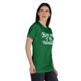 thumbnail image 2 of Inkmeso Embrasse-Moi Je Suis Vaccinée T-shirt Drôle Pro-Vaccin à Col Rond pour Femmes-Sc, 2 of 8