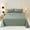 F, variant on Flat Sheet, Staron Soft Comfortable Washable Solid Color Flat Sheet, 220x230cm 100% Polyester Bed Sheet Machine Washable Fade Resistant
