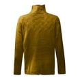thumbnail image 4 of Besolor Chandails à Col Roulé pour Femmes Manches Longues Décontractées Tricot Torsadé Pull Ample Automne Hiver, 4 of 4