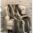 thumbnail image 2 of Plutus Alaskan Hawk Handmade Luxury Blanket 114L x 120W King, 2 of 3