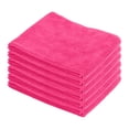 thumbnail image 3 of Fridja Super Soft Washcloths Towel Set 6 Pack, Solid Color Highly Absorbent Wash Cloth for Bathroom, Hotel, Spa and Kitchen, Multi-Purpose Hand Towels and Face Cloths 11.8'' x 27.5'', Pink, 3 of 4
