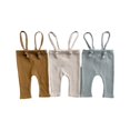 thumbnail image 2 of Baby Overalls Vertical Pattern Decoration Cotton Pants, 2 of 4