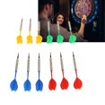 thumbnail image 1 of For 12PCS Soft Tip Darts For Beginners Plastic Professional Indoor Darts Set With 100PCS  Tips For Plastic Electronic Dartboard Games, 1 of 8