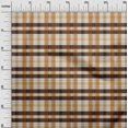 thumbnail image 3 of oneOone Cotton Flex Orange Fabric Check Craft Projects Decor Fabric Printed By The Yard 40 Inch Wide, 3 of 4
