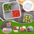 thumbnail image 1 of Vrorvz Boîte de Rangement Alimentaire à 4 Compartiments avec Couvercle pour Réfrigérateur et Cuisine, Sans BPA, Compatible Lave-Vaisselle, Micro-Ondes et Congélateur, Convient à la Préparation des Repas et à l'Organisation du Dîner, 1 of 8