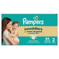 thumbnail image 2 of Pampers Swaddlers Couches, Taille 2 (10-22 lbs), Absorbantes, Garde Bébé au Sec et Confortable, Couche Jetable pour Bébé Sécuritaire pour la Peau, 2 of 26