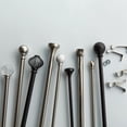 thumbnail image 2 of Bouclair Brushed Nickel Curtain Rod Set - Diameter 22/25 mm 66x120 in (168x305 cm), 2 of 5