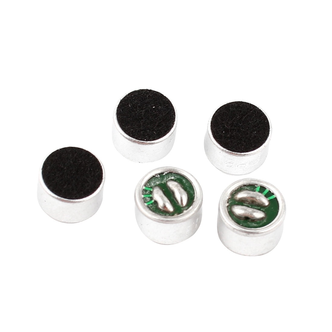 Unique Bargains Mini 9.7mm X 6.7mm Electret Pickup Condenser Microphone 5 Pcs