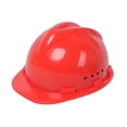 thumbnail image 3 of HILABEE Hard Hat Breathable Sturdy Construction Helmet for Outdoor Engineering Labor Red, 3 of 9