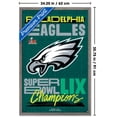 thumbnail image 2 of NFL Philadelphia Eagles - Super Bowl LIX Team Logo Wall Poster, 22.375" x 34" Framed, 2 of 4