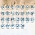 thumbnail image 4 of Ensemble de Cachets Rétro avec Poignée en Bois et Tête en Cuivre, 4 of 8