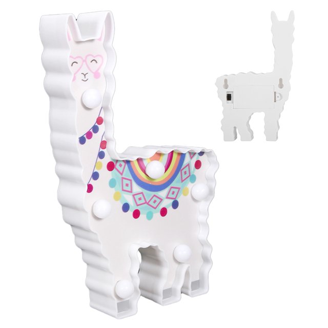 Veilleuse LED, Veilleuse Confortable à Piles, Faible Consommation d'Énergie 6 LED Lampe de Décoration, Fête pour Anniversaire Blanc Chaud