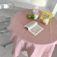 thumbnail image 3 of Plaid Table Cover,Desk Tablecloth Plaid Table Plaid Tablecloth Plaid Cloth Top-Notch Performance, 3 of 3