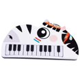 thumbnail image 3 of Animals Piano Keyboard Toy Electronic Piano Keyboard Portable Piano with 22 Keys Zebra, 3 of 8