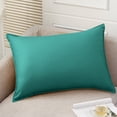 thumbnail image 1 of Todaioua Outdoor Lumbar Pillows Waterproof Pillow Covers 12x20 Inch Rustic Decorative Rectangle Solid Color Pillows with Wide Edge Cushion Cover for Patio Tent Garden Couch Balcony Spring Fall, 1 of 9