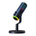 thumbnail image 1 of Professional Gaming Microphone with Stand RGB USB Wired Condenser Mic for PC Laptop Streaming Podcast Karaoke, 1 of 8