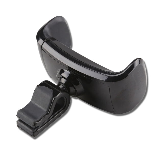 crativent Automotive Smartphone Holder Portable Rubber Lining Removable Rotatable Stand Bracket Rack for 3.5 to 6-inch Phones Black 1Set