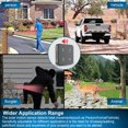 thumbnail image 4 of 1/2Mile Solar Driveway Alarm System-Up to 70FT Wide Sensor Range 3 Adjustable Sensitivities-Fully Weatherproof Outdoor Motion Sensor&Detector DIY Security Alert System, 4 of 6