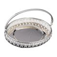 thumbnail image 4 of veasfak Fruit Tray with Handle Creative for Household Cupcake Display Birthday Party Oval, 4 of 9
