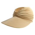 thumbnail image 1 of TOPTIE Womens Sun Visor Hat, Wide Brim Quick-Dry Cap for Sports Golf, 1 of 7