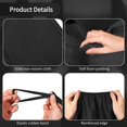 thumbnail image 4 of Front Car Seat Covers Compatible with 1998-2003 Ford Ranger, Front High Back 60/40 Split Bench Seat Covers, Car Seat Cover with Molded Headrests Opening Center Console and Foam Seat Cushion, 4 of 6