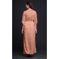 thumbnail image 4 of Bimba Robe Kimono Imprimée Papillons en Rayonne Manches Longues Maxi Fendue d'Été-petite, 4 of 6