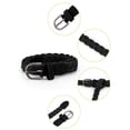 thumbnail image 2 of Unique Bargains Adjustable Thin Braided Waistband Rope Faux Leather Belt for Women, 2 of 5