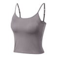 thumbnail image 4 of Débardeur Décontracté à Col Rond pour Femme pour Usage Quotidien - Blouse T-Shirt Sans Manches d'Été Basique Extensible et Confortable avec Jeans - Débardeurs pour Femme &, 4 of 6