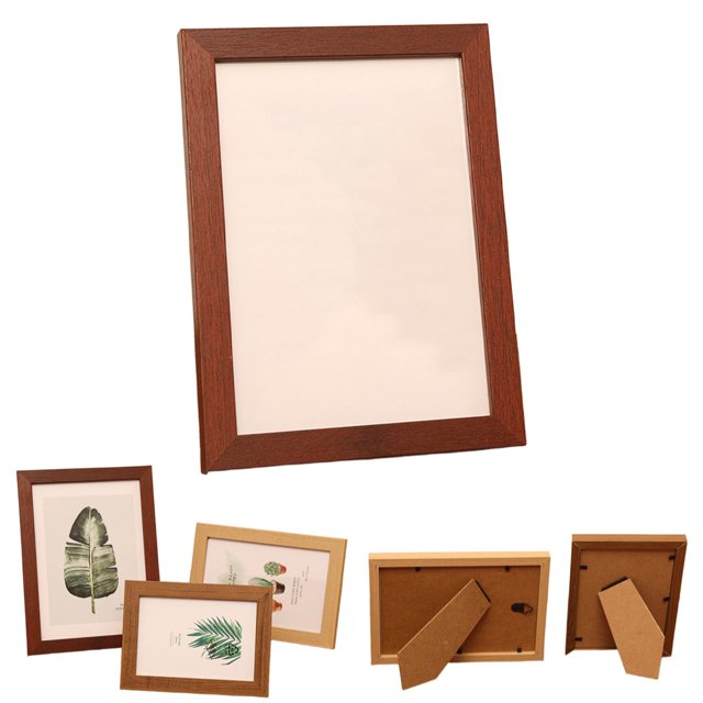 Frame Picture Photo Set Wall Frames Black Certificate Gallery Wooden Style Family Container Display Desktop