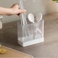 thumbnail image 4 of Fridja Sales Household Kitchen Supplies Wall Mounted Seasoning Storage Rack Hook Chopstick Rack for New Home, 4 of 6