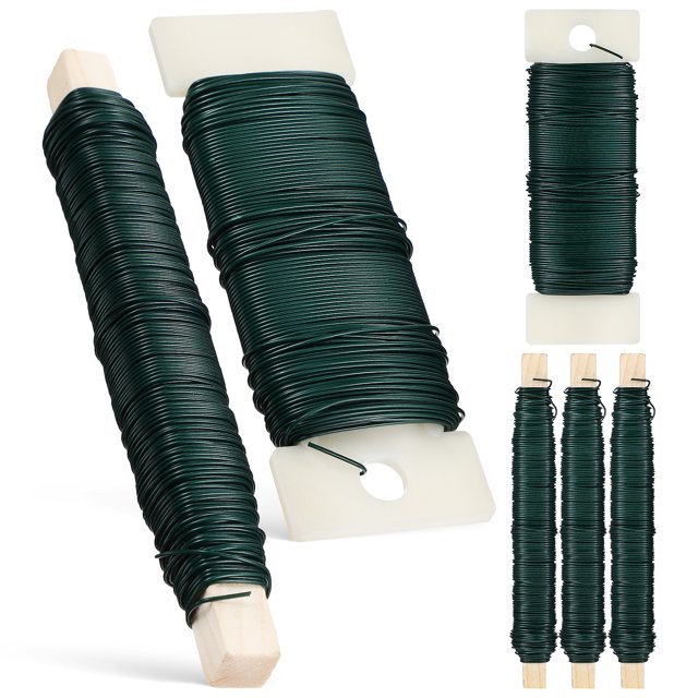 6 Pcs Fils de Liaison pour Fleurs Fils de Plantes Fils de Fleuriste Fils Décoratifs pour Artisanat