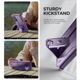thumbnail image 4 of Dexnor for Samsung Galaxy S24 FE Case with Built-in Slide Camera Cover & Screen Protector & Kickstand,Heavy-Duty Shockproof Rugged Case Full-Body Bumper Protective Cover for Galaxy S24 FE 2024,Purple, 4 of 7