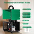 thumbnail image 3 of Ozone Generator 45,000mg/h, Industrial O3 Deodorizer for Areas of 2500 Square Feet - High Capacity Ozone Machine Air Ionizer Odor, 3 of 9