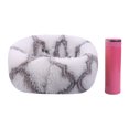 thumbnail image 2 of Honganda Couverture pour Animaux de Compagnie Lit Douillet Litière pour Chat en Peluche Ronde, 2 of 6