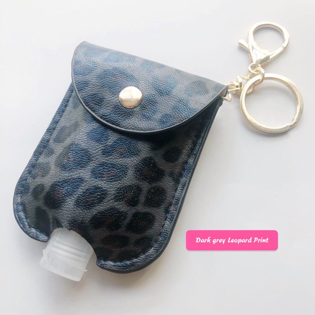 Agiferg Travel Bottle And Keychain Holder Refillable Empty Bottles For Hand Sanitizer