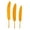 F, variant on Dvkptbk The Simulation Feathers 50Pc Feather Small Straight Knife Colored Feather Kindergarten Diy Home & Garden