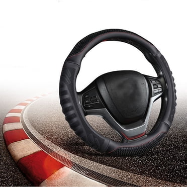 TIMIFIS Housse de Volant Housse de Volant de Voiture Universelle Antidérapante Respirante Housse de Poignée en Cuir Autres Accessoires Extérieurs