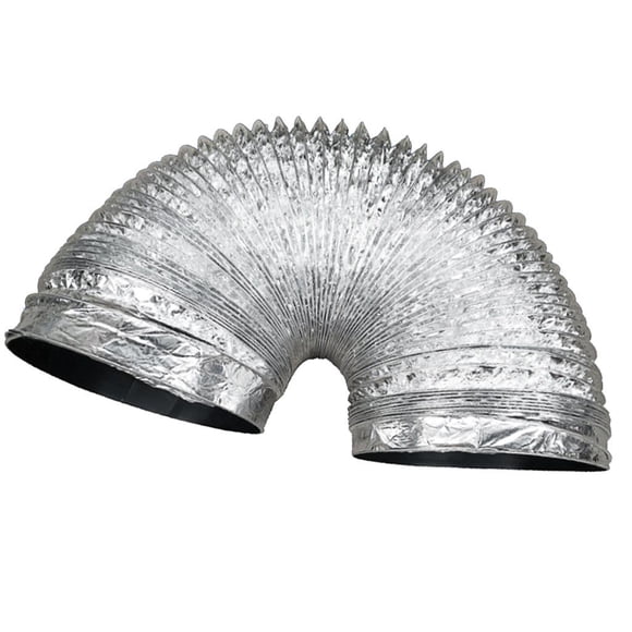 GUOOL Tube de Ventilation Flexible en Aluminium pour Cuisine 10cm-2m