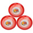 thumbnail image 1 of 3pcs Vintage Enamel Plate Multifunctional Fruit Plate Food Container Tableware Random Pattern, 1 of 8
