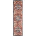 thumbnail image 1 of Carter 2' x 8' Washable Runner, Rust and Ivory, 1 of 6