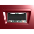 thumbnail image 4 of Miami Hurricanes Chrome License Plate Frame, 4 of 4