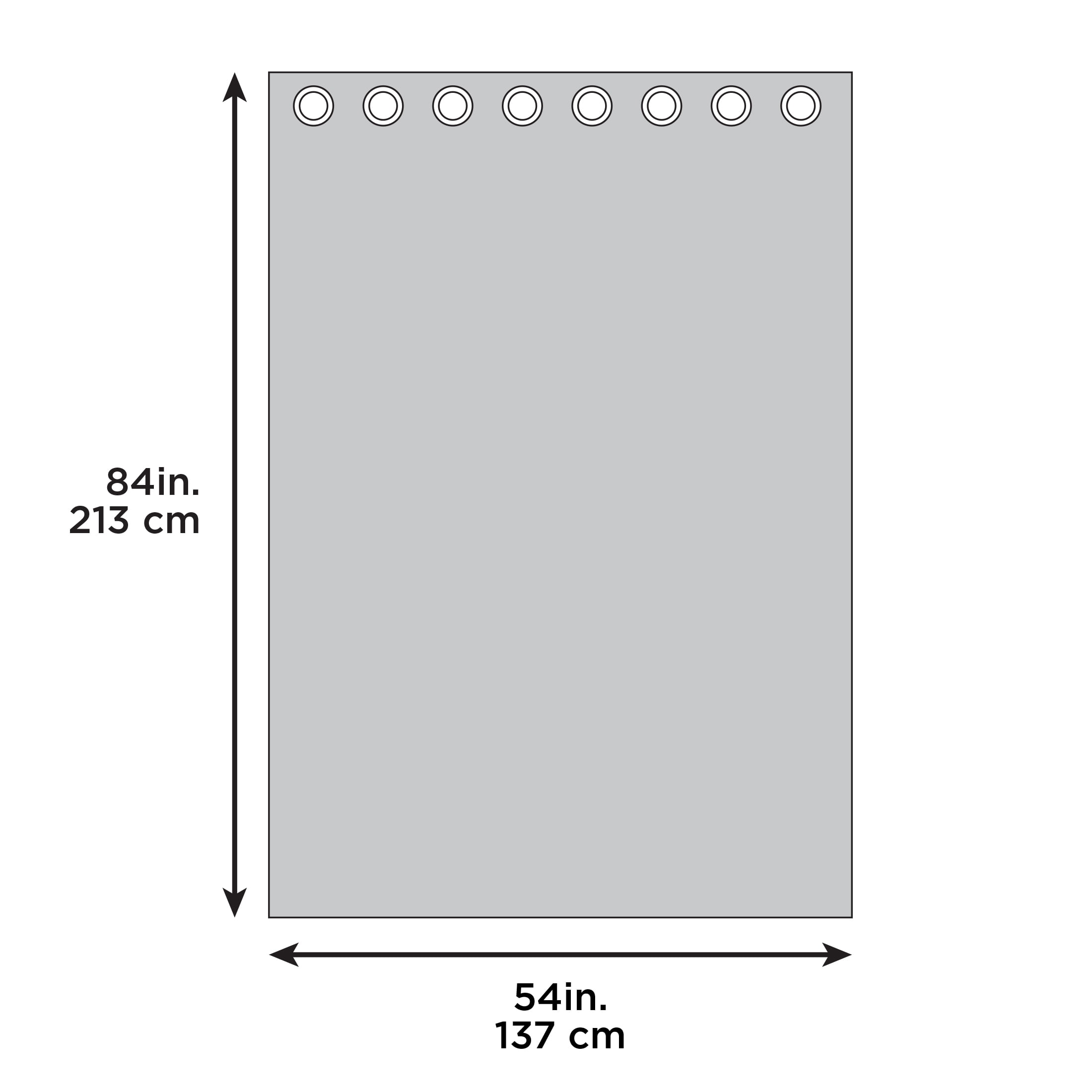 panneau de rideau fenêtre à œillets en faux suède filtrant la lumière Mainstays, 137 x 160 cm, vert sauge, 1