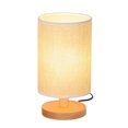 thumbnail image 2 of Agiferg Bedside Lamp Night Light Warm White Gift Wood Table lamp, 2 of 9