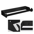 thumbnail image 2 of Stainless Steel Paper Towel Holder Punch-Free Towel Rack Wall Mounted Roll Paper Stand for Bathroom Kitchen, 2 of 10