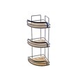 thumbnail image 1 of 3-Tier Corner Rack With Bamboo, 1 of 3
