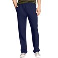 thumbnail image 1 of Hanes Mens X-Temp Jersey Pocket Pant, XL, Navy, 1 of 2